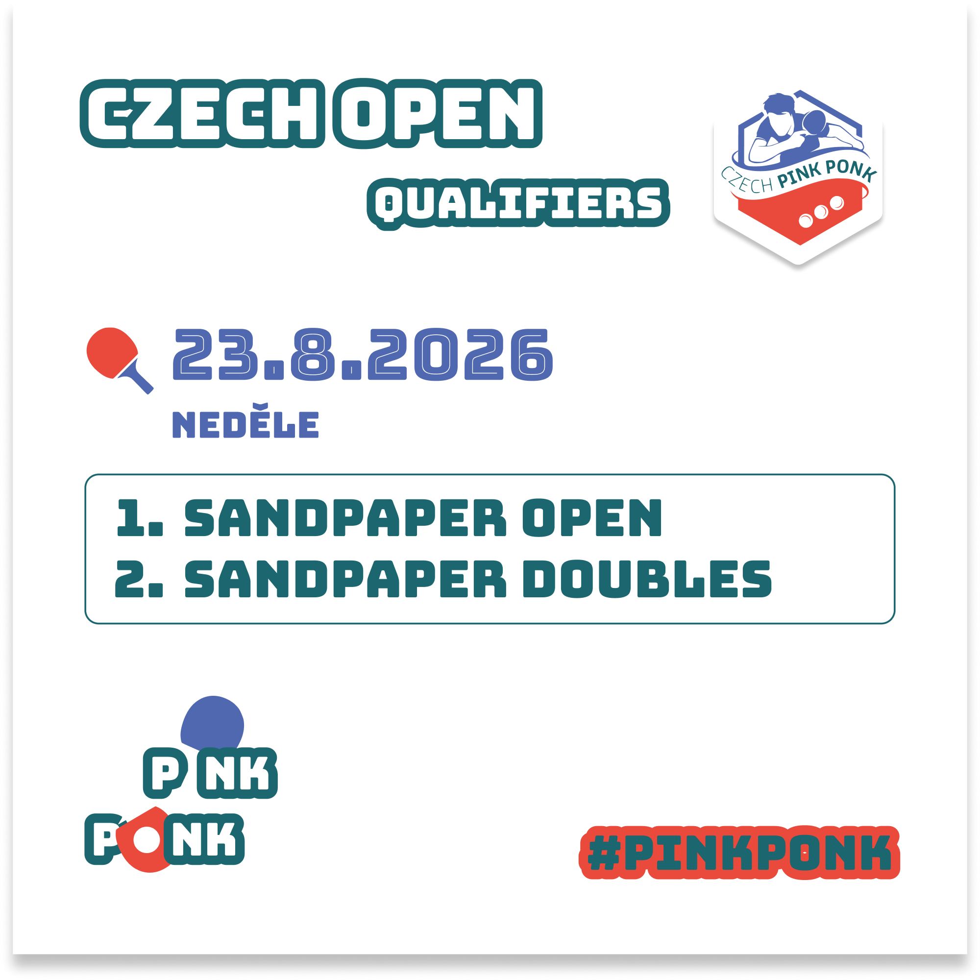 Pink Ponk Czech OPEN